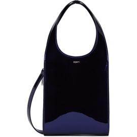 코페르니 Coperni Navy Crossbody Micro Swipe Bag 241325F049002