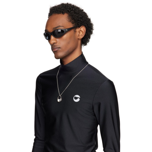  코페르니 Coperni Black Cycling Sunglasses 241325M134000