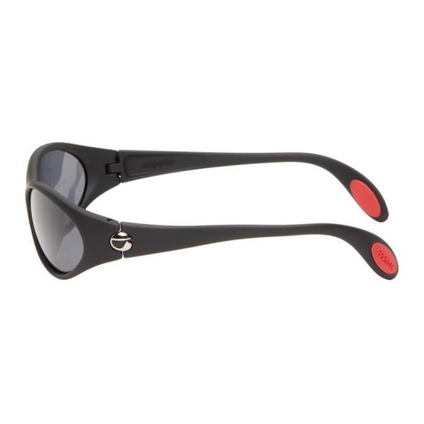  코페르니 Coperni Black Oval Sunglasses 241325F005000