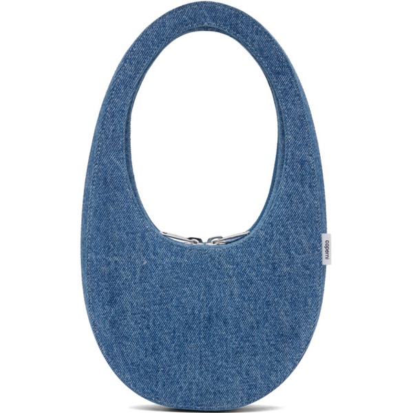  코페르니 Coperni Blue Mini Swipe Bag 241325F046007