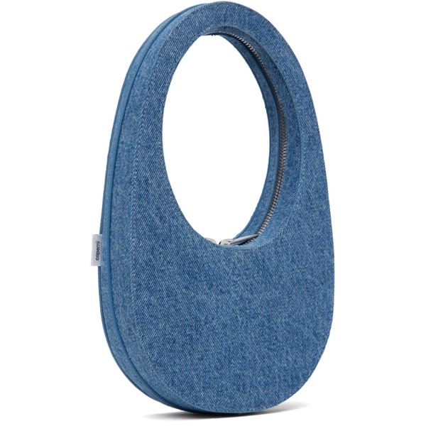  코페르니 Coperni Blue Mini Swipe Bag 241325F046007