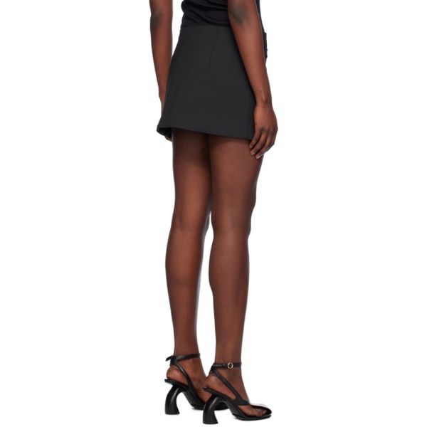  코페르니 Coperni Black Tailored Miniskirt 241325F090008