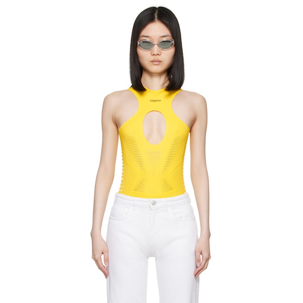  코페르니 Coperni Yellow PUMA 에디트 Edition Bodysuit 242325F358002