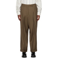 Cordera Brown Tailoring Trousers 241909M191001