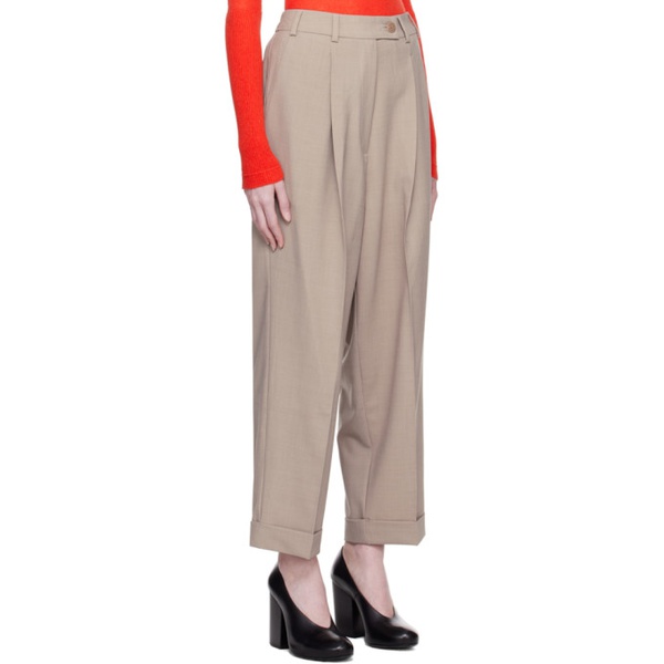  Cordera Taupe Tailoring Trousers 222909F087006
