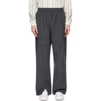 Cordera Gray Pinched Seam Trousers 232909M191004