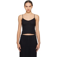 Cou Cou Black The Long Camisole 241492F111001