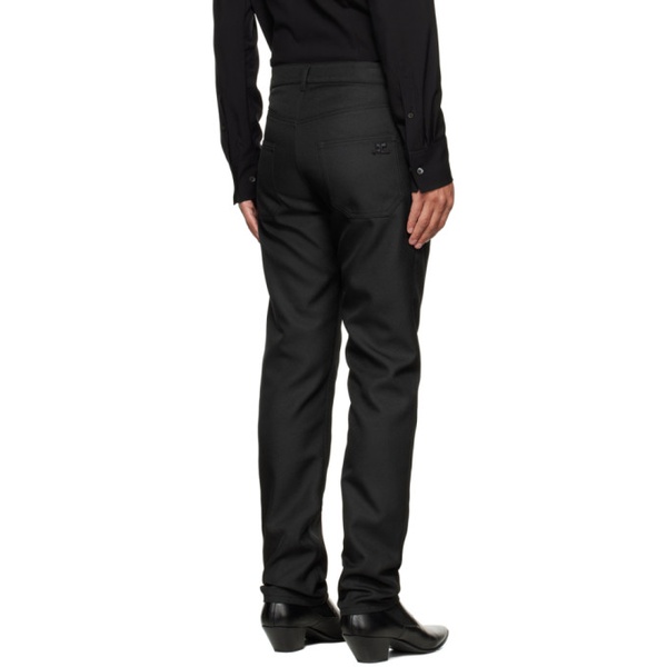  Courreges Black Polyester Trousers 222783M191001