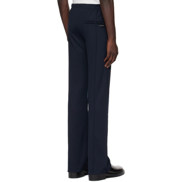  Courreges Navy Drawstring Sweatpants 241783M190001