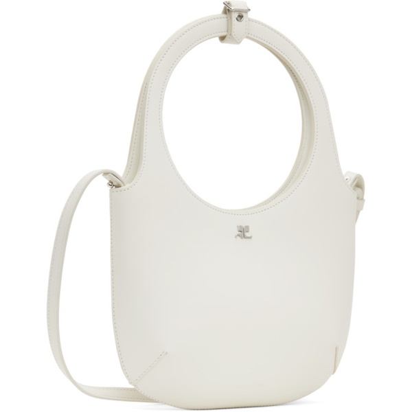  Courreges White Holy Leather Bag 241783F049008
