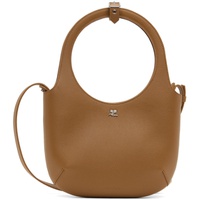 Courreges Brown Holy Grained Leather Bag 241783F049013