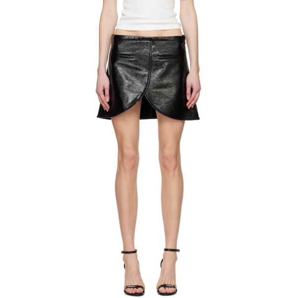  Courreges Black Ellipse Miniskirt 241783F090019