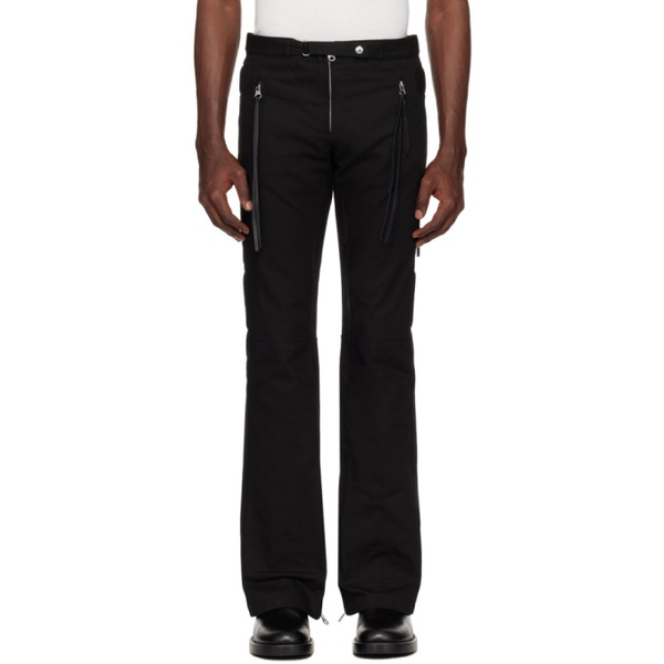  Courreges Black Racer Trousers 241783M191007