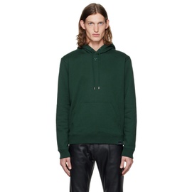 Courreges Green Basic Hoodie 222783M202005