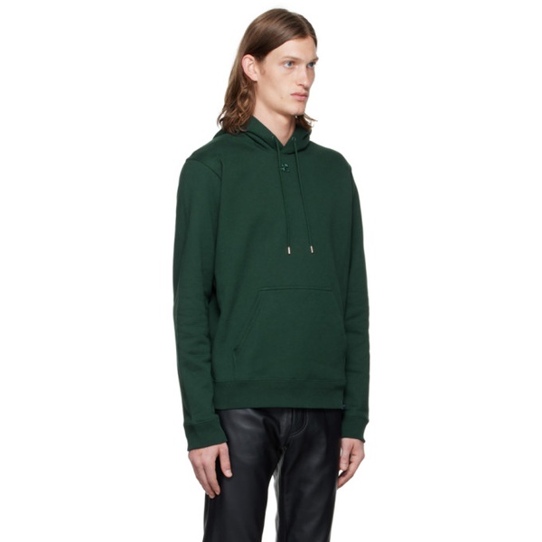  Courreges Green Basic Hoodie 222783M202005
