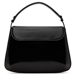 Courreges Black Medium Sleek Leather Bag 232783F046011