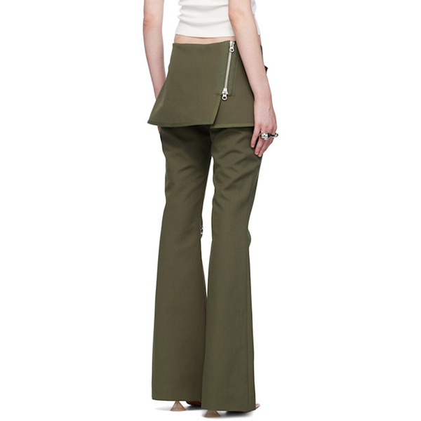  Courreges Green Modular Trousers 241783F087014
