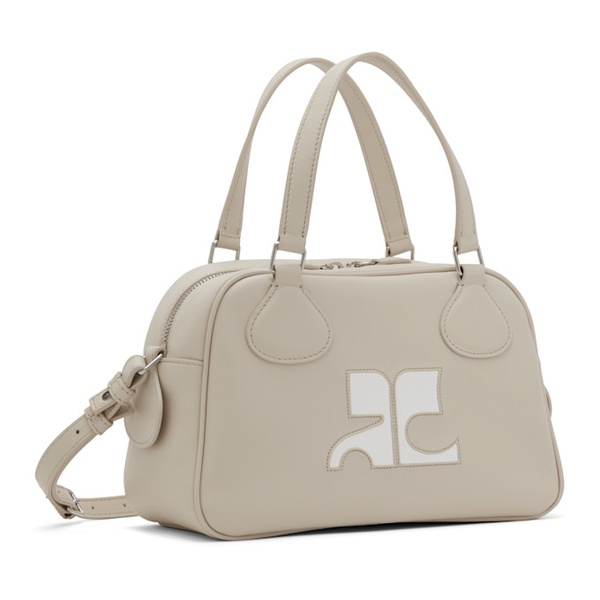 Courreges Gray RE에디트 EDITION Leather Bowling Bag 241783F046002