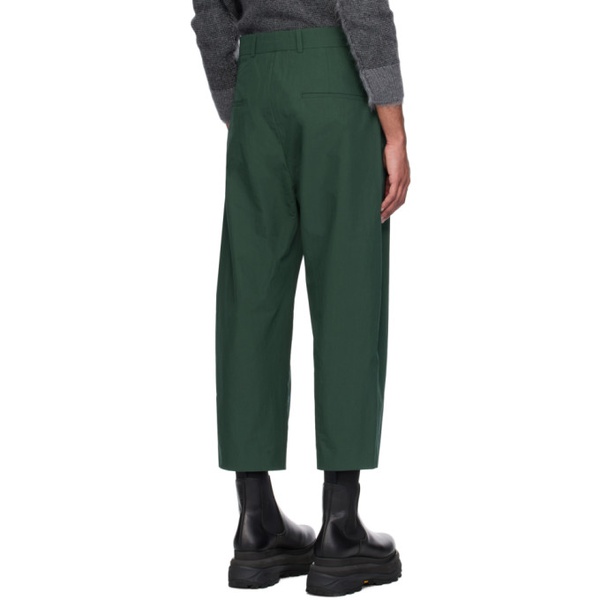  크레이그 그린 Craig Green Green Vented Cuff Trousers 241735M191003