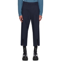 크레이그 그린 Craig Green Navy Vented Cuff Trousers 241735M191002