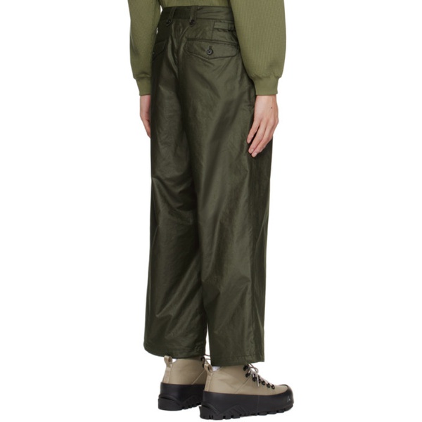  DAIWA PIER39 Green Tech Mil Officer Trousers 241970M191002