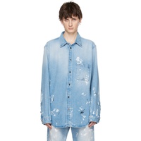 DARKPARK Blue Victor Denim Shirt 231589M177001