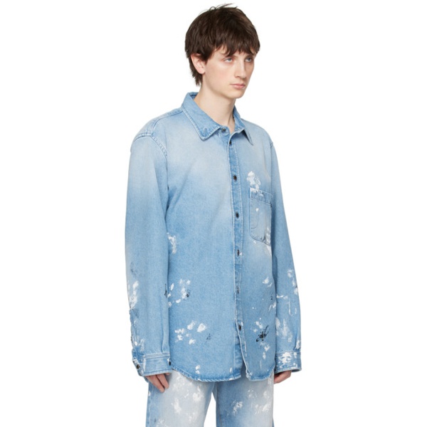  DARKPARK Blue Victor Denim Shirt 231589M177001
