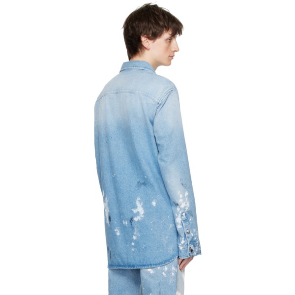  DARKPARK Blue Victor Denim Shirt 231589M177001