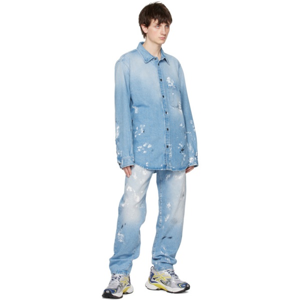  DARKPARK Blue Victor Denim Shirt 231589M177001