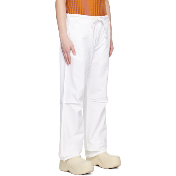  DARKPARK White Jordan Trousers 231589M191002