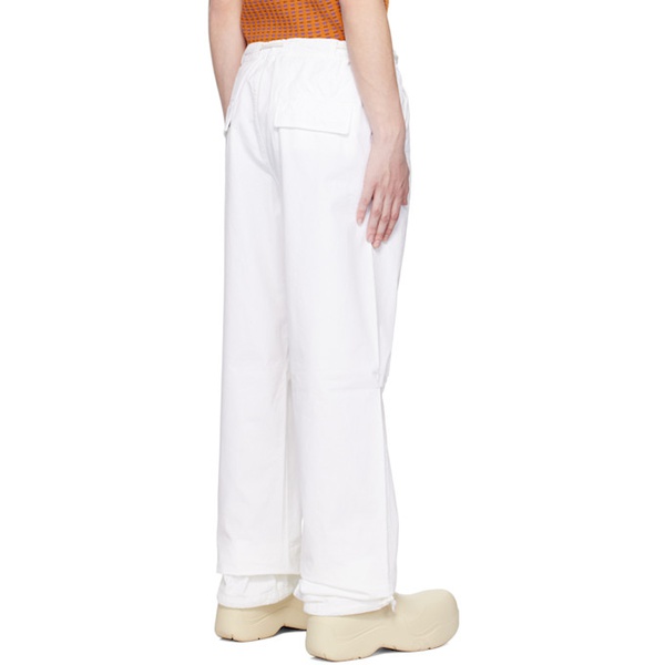  DARKPARK White Jordan Trousers 231589M191002