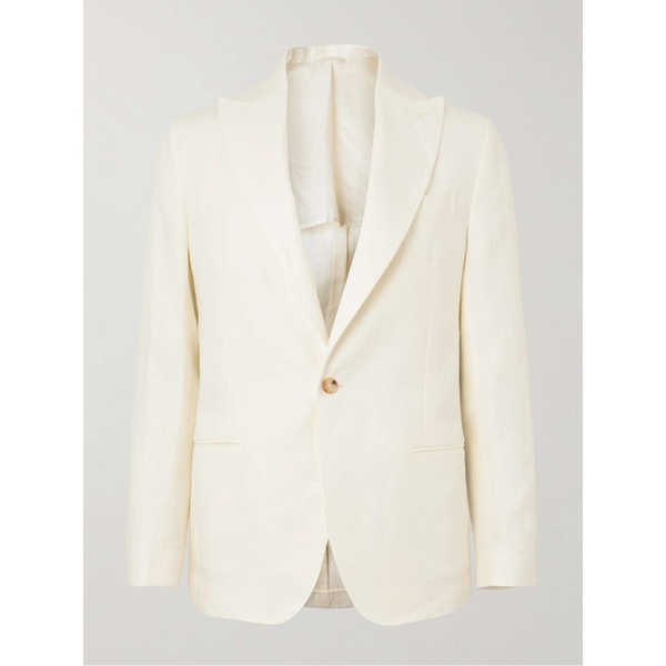  DE PETRILLO Linen Suit Blazer 1647597307007551