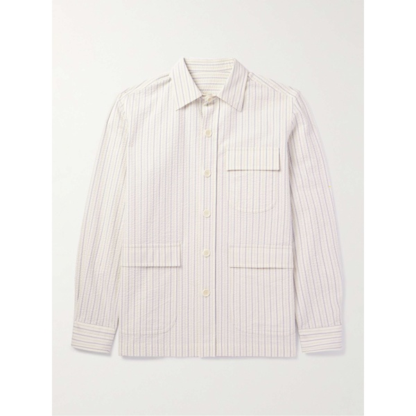  DE PETRILLO Striped Cotton-Seersucker Shirt 1647597310466901