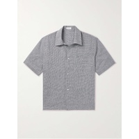 DE PETRILLO Houndstooth Linen Shirt 1647597306985693