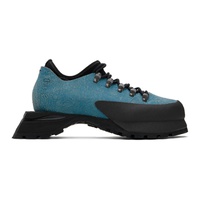 DEMON Blue & Black Poyana Boots 241156M255005