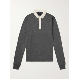 DRAKE Merino Wool Rugby Shirt 1647597323019520