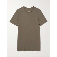 DRKSHDW BY 릭 오웬스 RICK OWENS Level Panelled Cotton-Jersey T-Shirt 1647597295433944