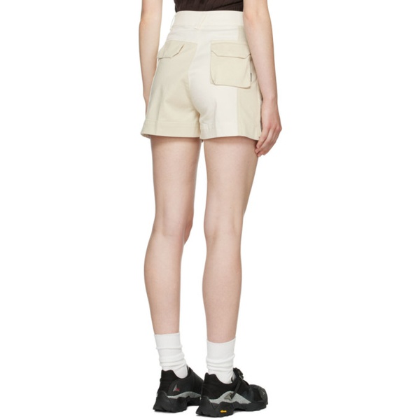  Danielle Cathari White Cotton Shorts 222349F088001