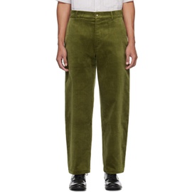 De Bonne Facture Khaki Balloon Trousers 241289M191001