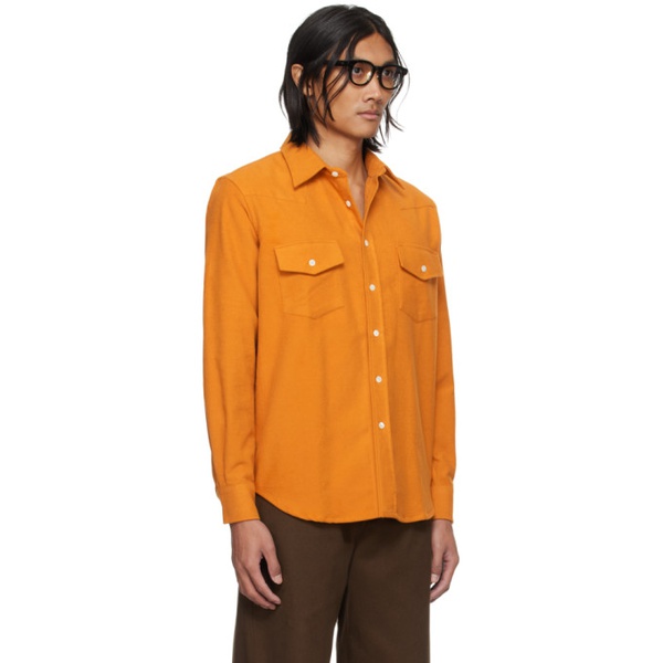  De Bonne Facture Orange Camargue Shirt 241289M192000