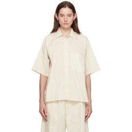 Deiji Studios 오프화이트 Off-White The Short Sleeve Shirt 241898F109000