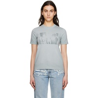 디젤 Diesel Gray T-Reg-G2 T-Shirt 231001F110029