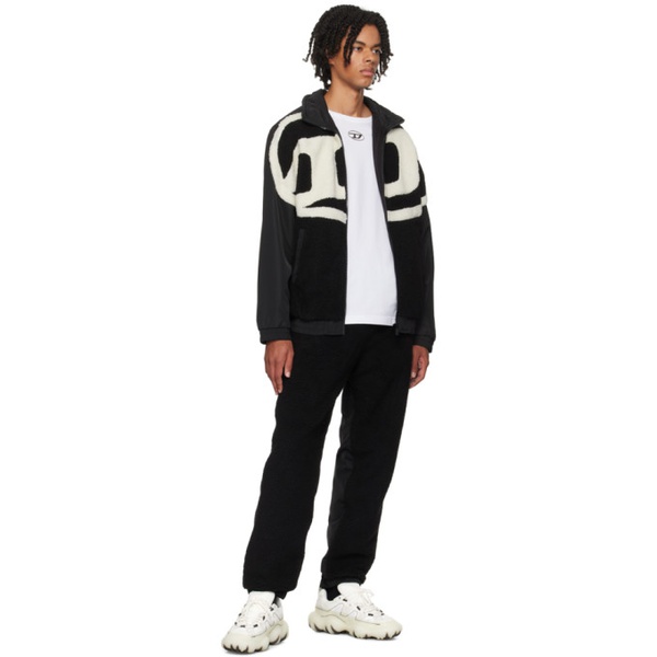 디젤 디젤 Diesel Black P-Ovady Sweatpants 232001M190004