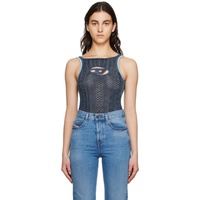 디젤 Diesel Blue M-Ilagros Bodysuit 231001F111013