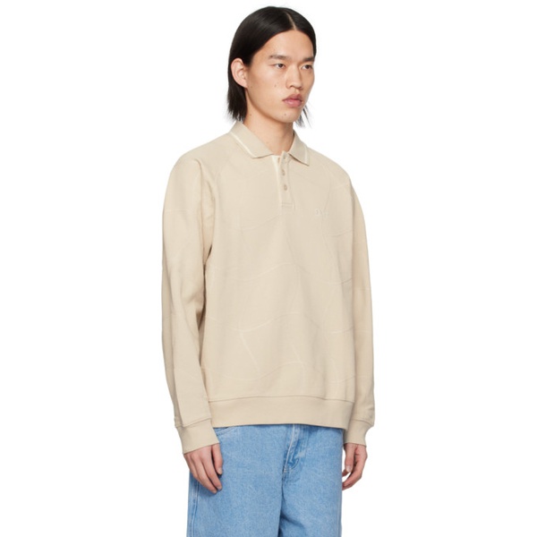  다임 Dime Beige Wave Polo 242841M212000