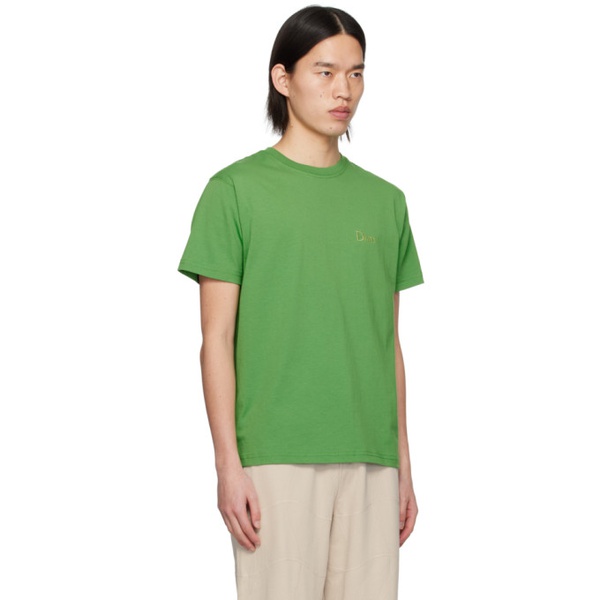  다임 Dime Green Classic T-Shirt 242841M213040