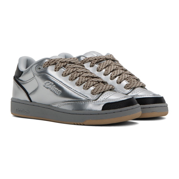  다임 Dime Silver 리복 클래식 Reebok Classics 에디트 Edition Club C Bulc Sneakers 232841F128002