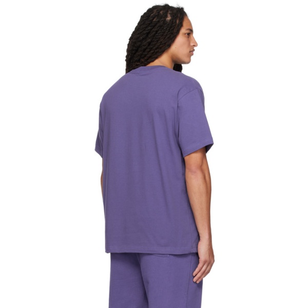  다임 Dime Purple Small Classic T-Shirt 232841M213037