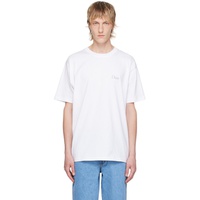 다임 Dime White Classic T-Shirt 241841M213085
