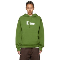 다임 Dime Green Classic Blurry Hoodie 242841F097004